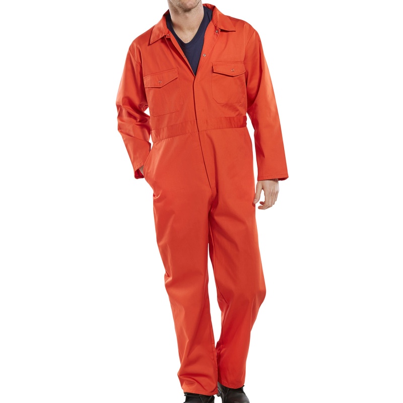 Overall Click oranje 40