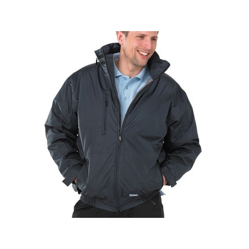 Werkjas Bomber navy blauw S