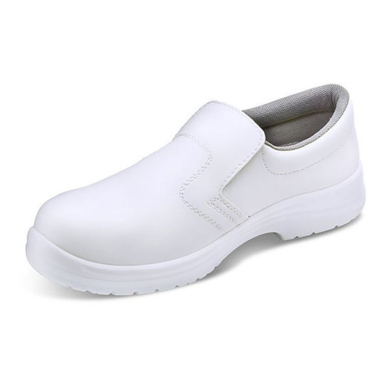 Schoen Microfibre Slipon wit 40/paar