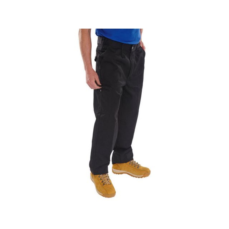 Broek Click zwart 48