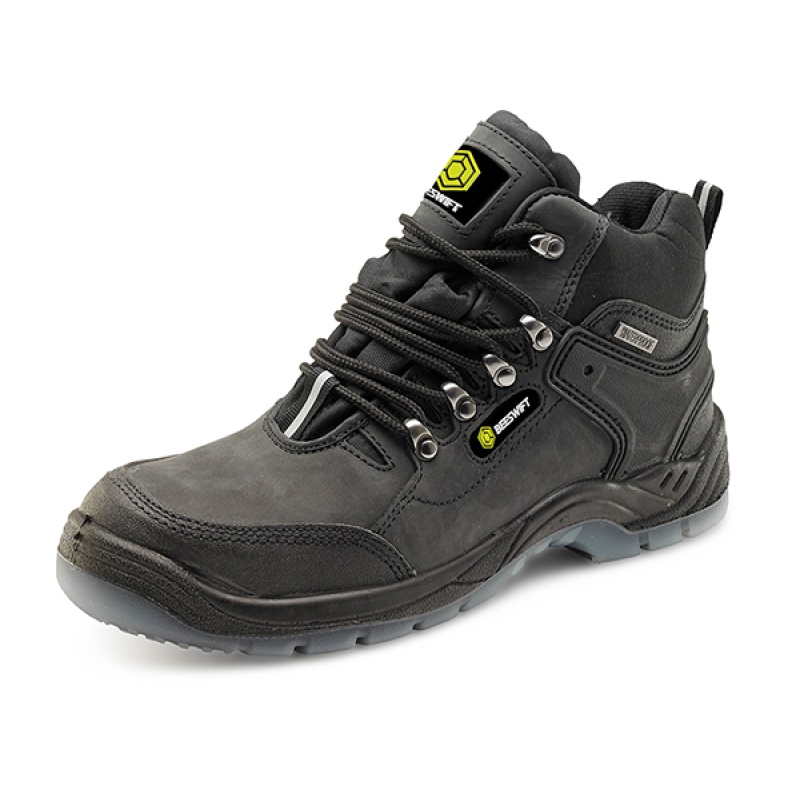 Schoen Hiker stalen neus zwart 41/paar