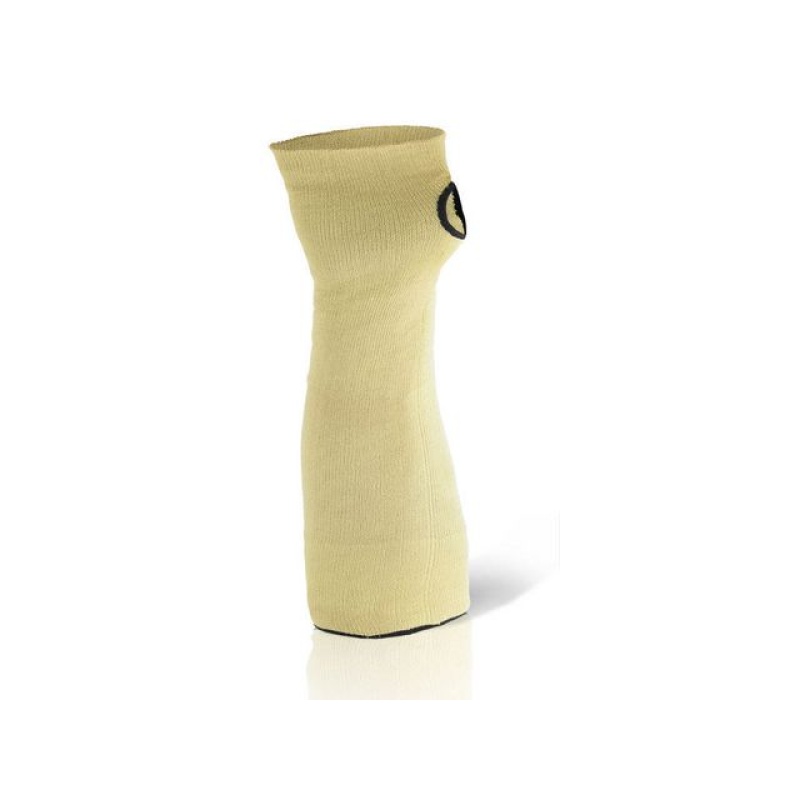 Handschoen kevlar geel 35 cm/ds10