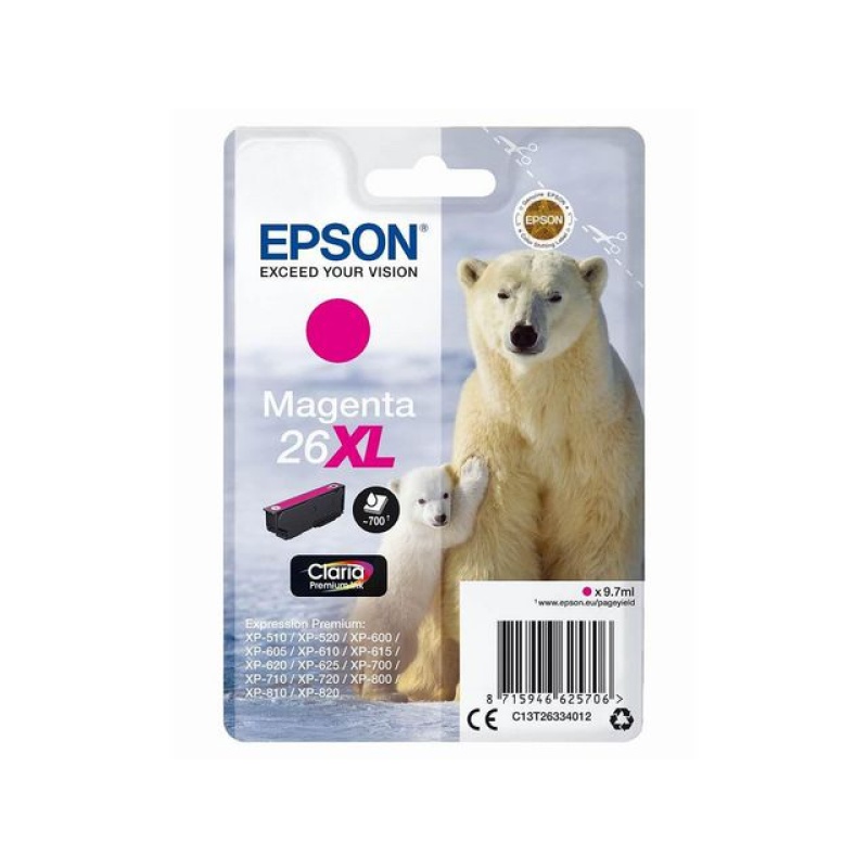 Inkjet Epson T26334012 magenta(26Xl)