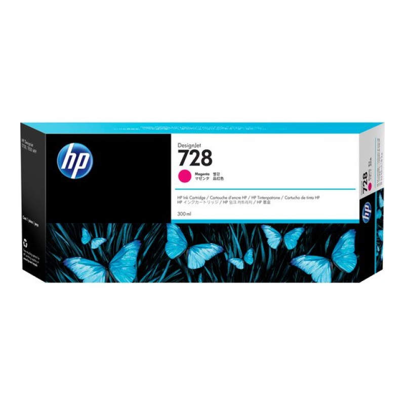Inkjet HP 728 magenta 300ml