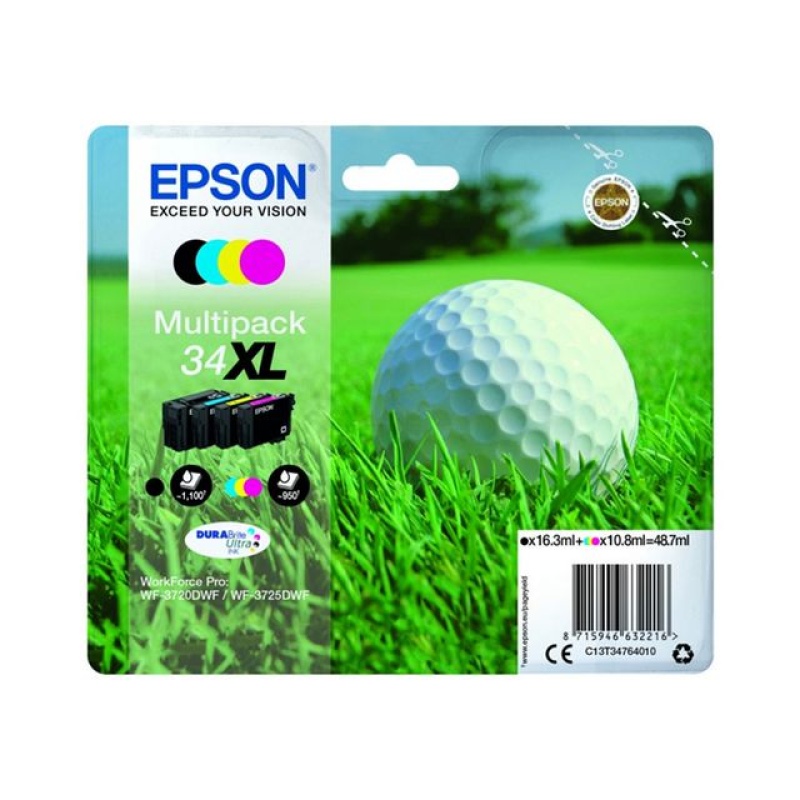 Inkjet Epson T34764010 (34Xl)/bl4