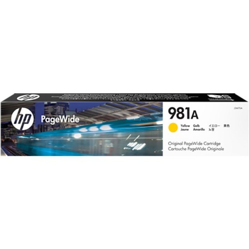 Inkjet HP J3M70A Nr 981A geel