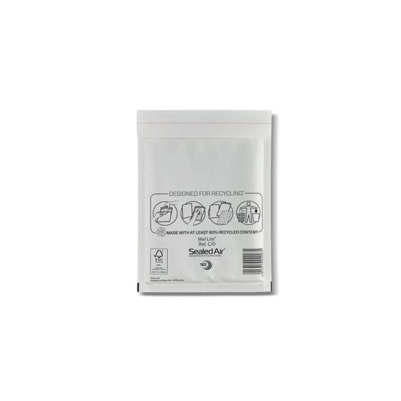 Luchtkussenenvelop MailLite +C/0 wt/pk10
