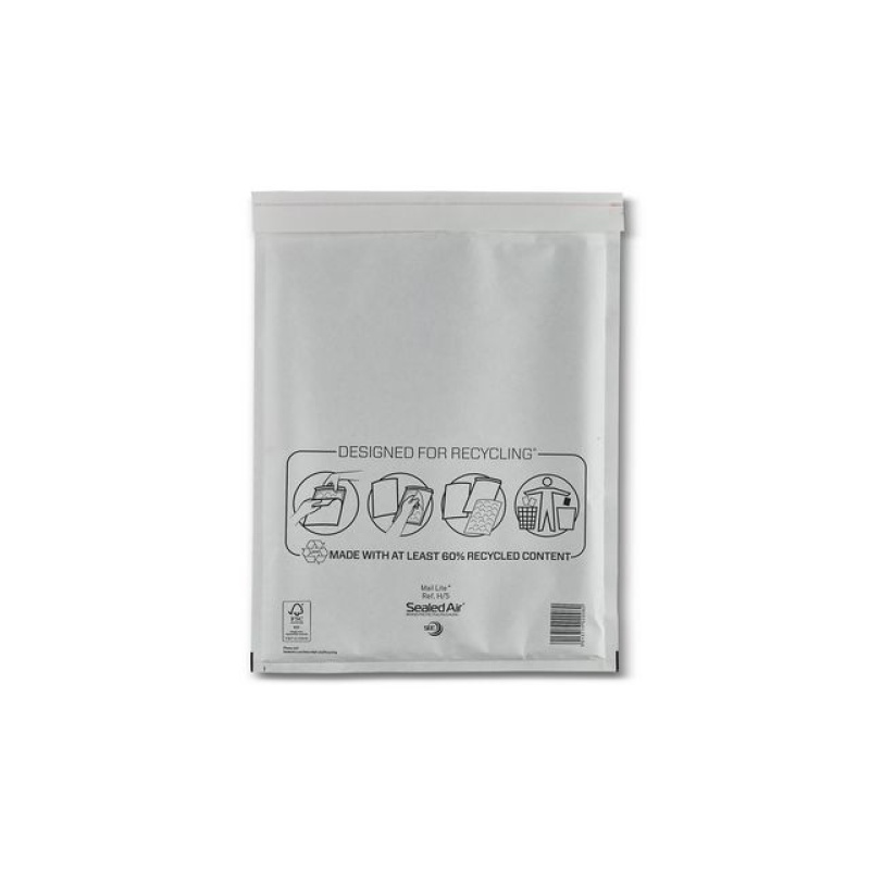 Luchtkussenenvelop MailLite + H/5 wit/10