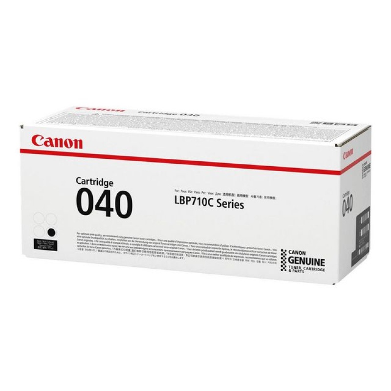 TONER CANON 040 ZWART