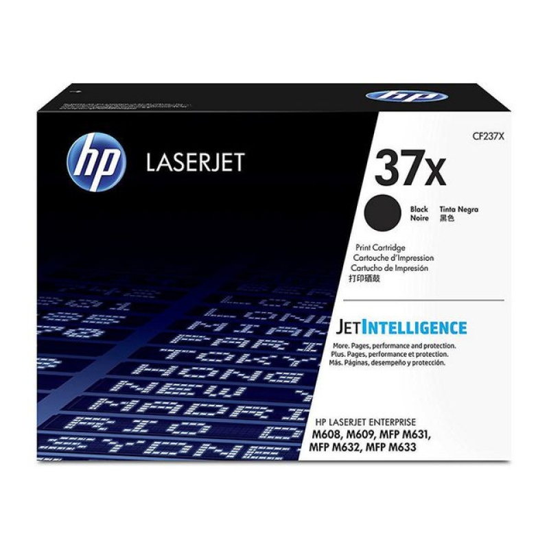Toner HP 37X Enterprise CF237X zwart