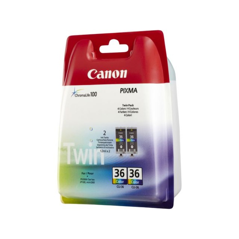 Inkjet Canon Cli-36 kleur/se2