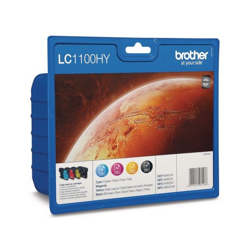 Inkjet Inkjet Brother Lc-1100Xl cmyk/pk4