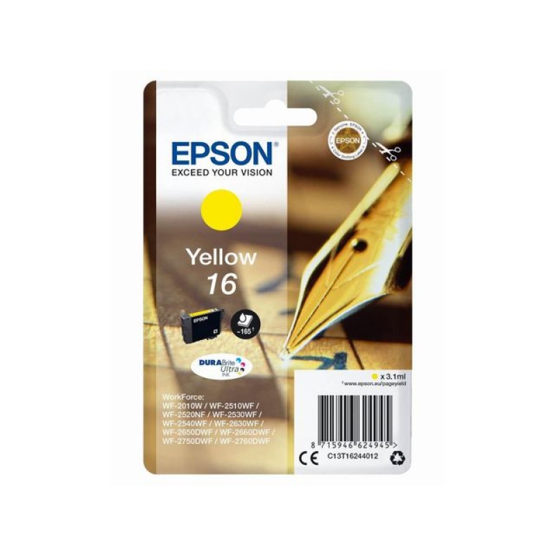 Inkjet Epson T16244012 geel(16)