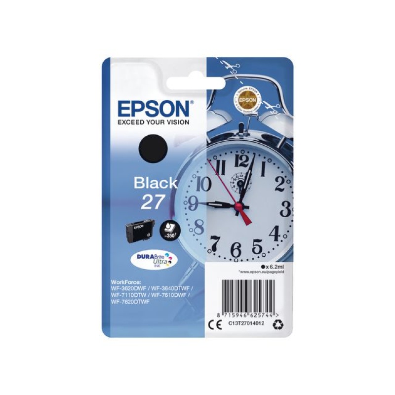 Inkjet Epson T27014012 zwart(27)