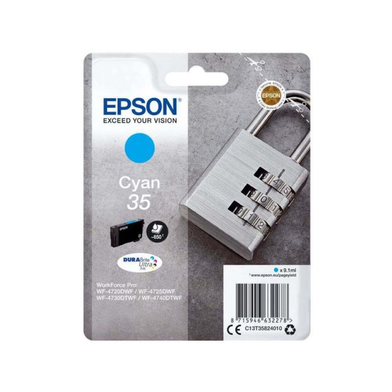 Inkjet Epson T35824010 cyaan(35)/bl1