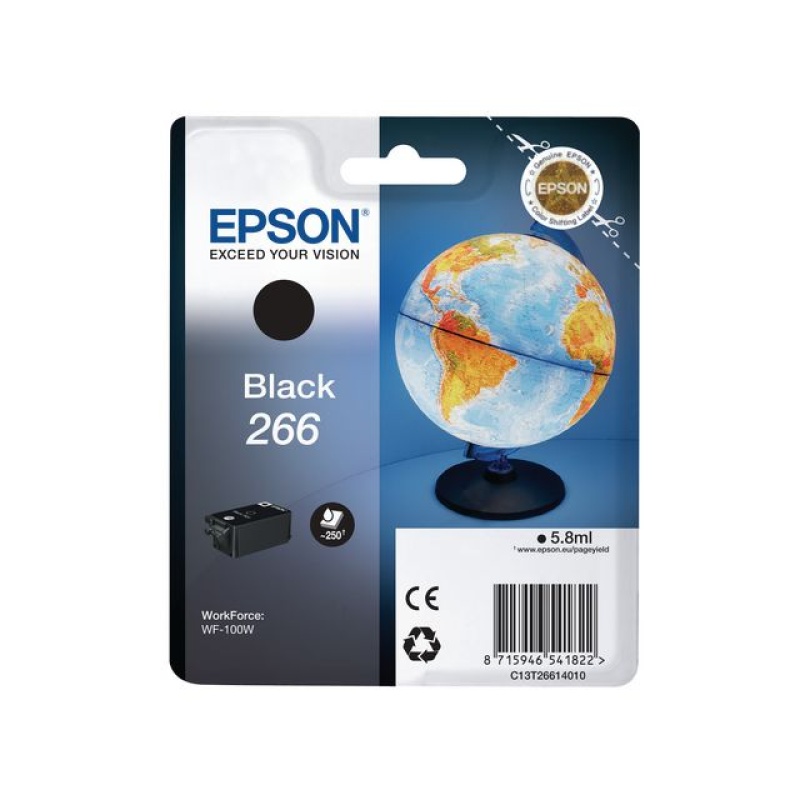 Inkjet Epson C13T266 zwart