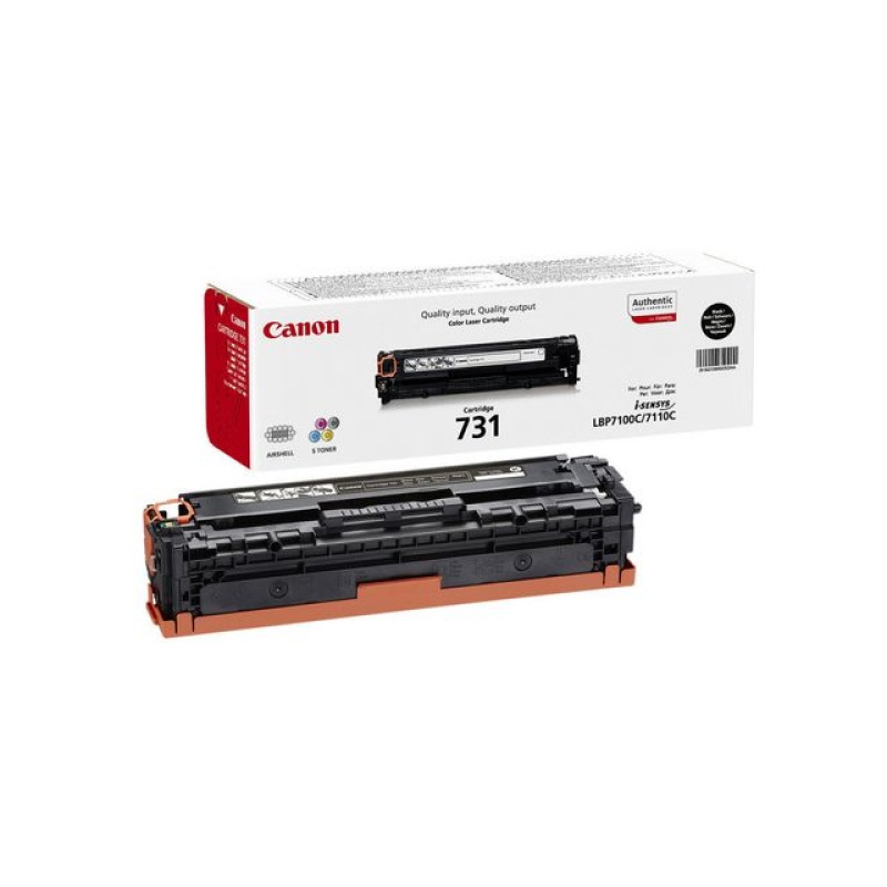 TONER CANON 731 ZWART
