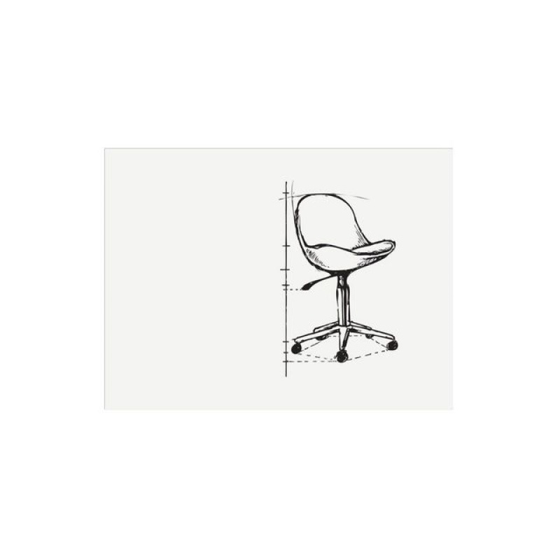 Whiteboard Lega Board-Up 75x100cm