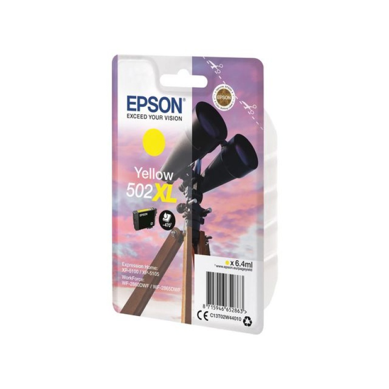 Inkjet Epson C13T02W4 502XL geel