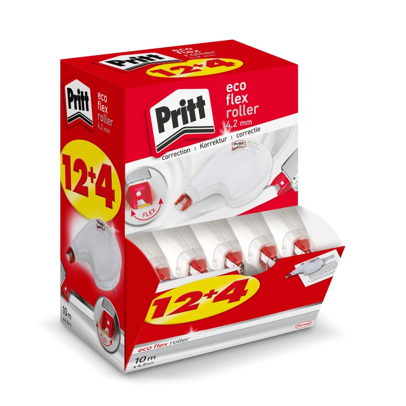 Correctieroller Pritt Ecoflex 4,2mm/pk16
