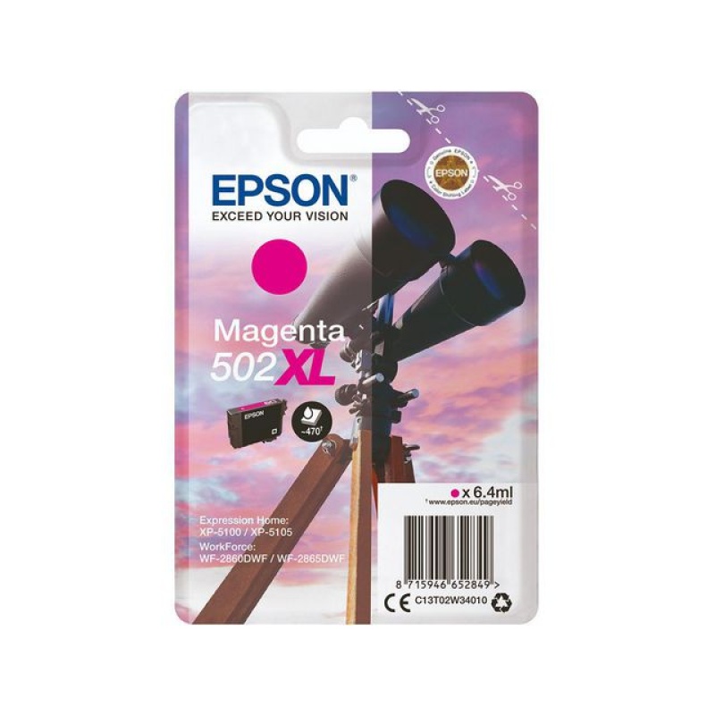 Inkjet Epson C13T02W3 502XL magenta