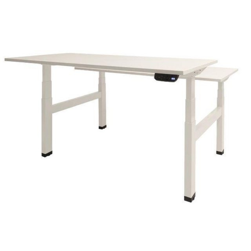 Bureau Dextroplus duo 140x80 krijtwit-w