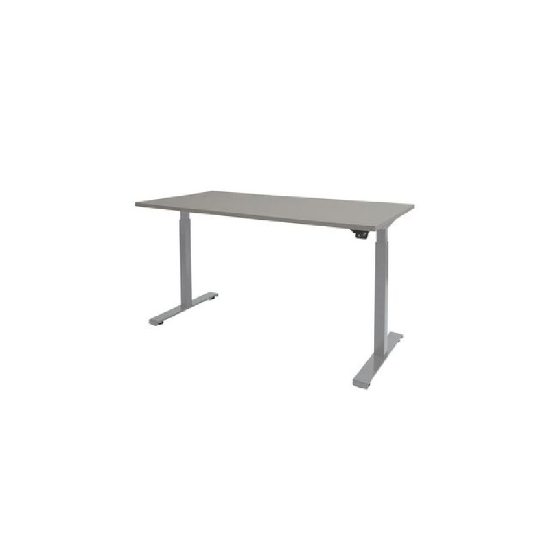 Bureau Dextro 120x80 grijs 25mm-alu