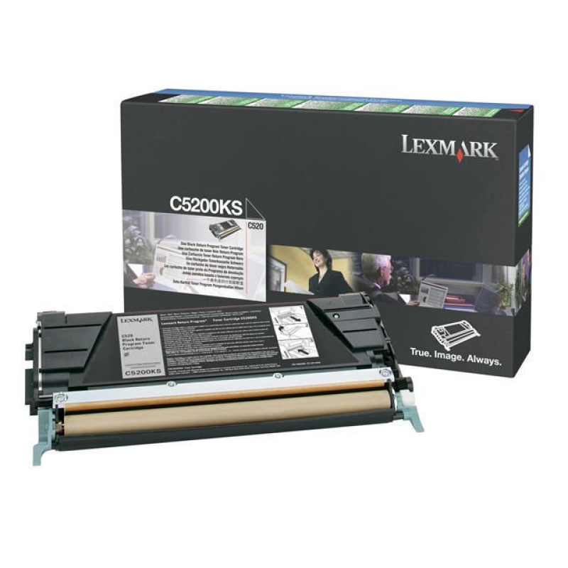 TONER LEXMARK C530 ZWART