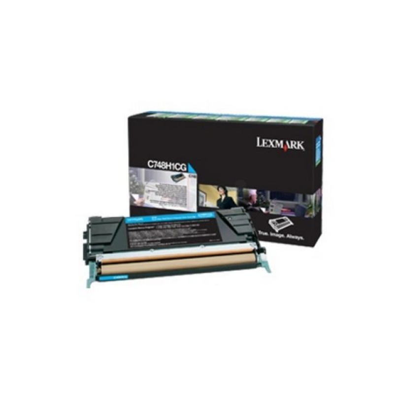 TONER LEXMARK C748 CYAAN 10K