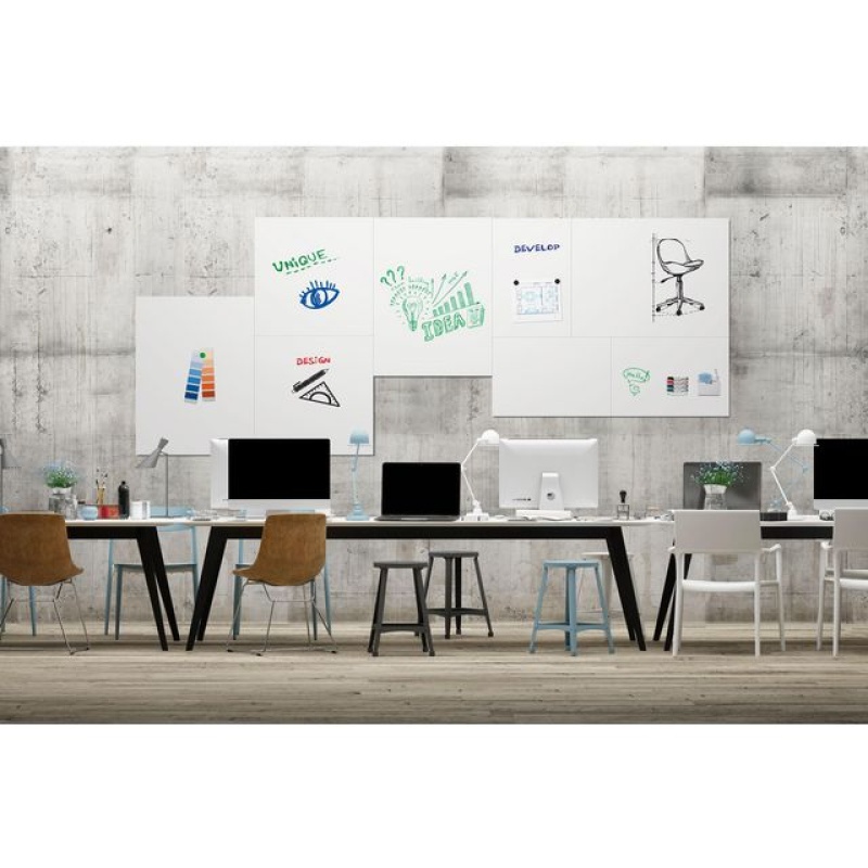 Whiteboard Lega Board-Up 75x75cm