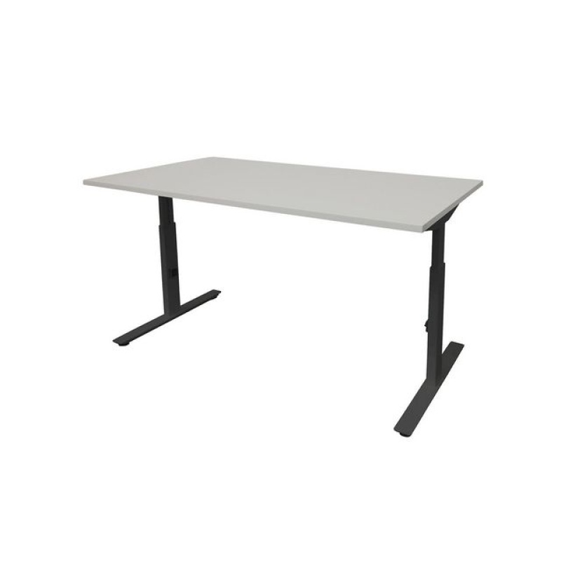 Bureau Linesto plus180x80 grijs zw