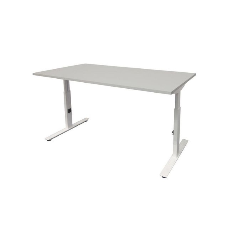 Bureau Linesto plus180x80 grijs wit