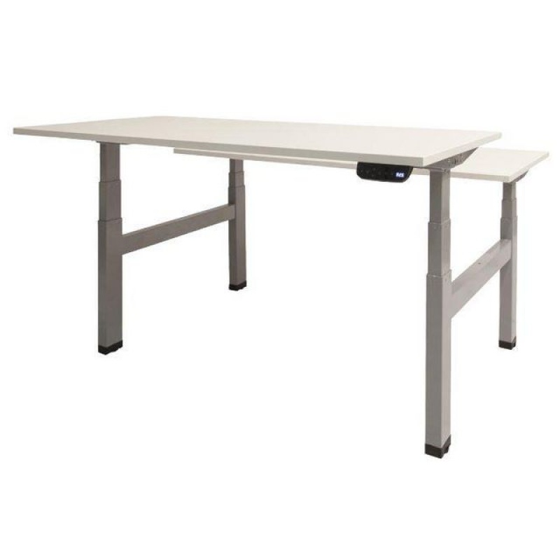 Bureau Dextroplus duo 140x80 krijtwit-a