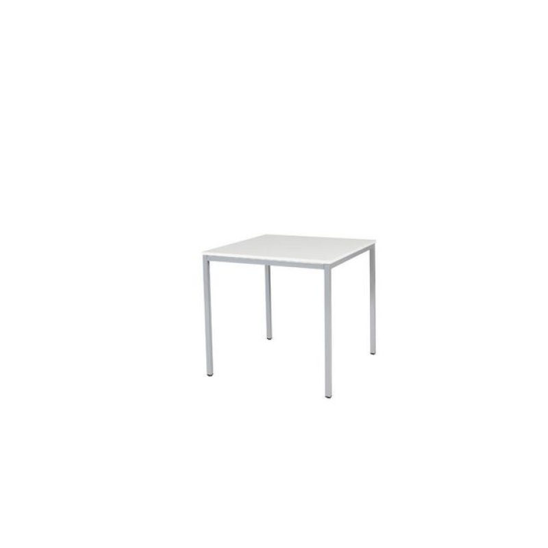 Bureau Domino basic 80x80 grij/a 25mm