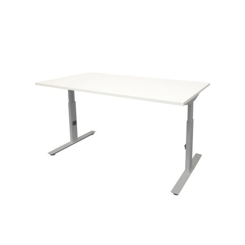 Bureau Linesto plus180x80 wit alu