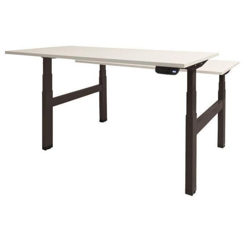Bureau Dextroplus duo 160x80 krijtwit-z
