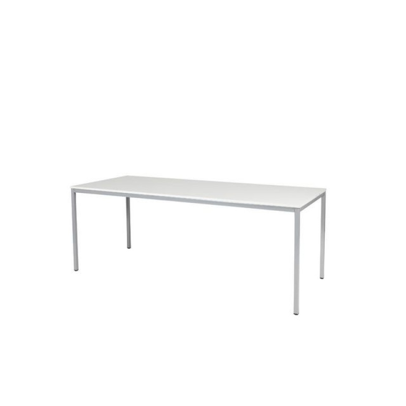Bureau Domino basic 200x80 wit/a 25mm