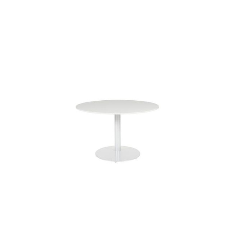 Tafel Linesto 120 rond grij/w 25mm
