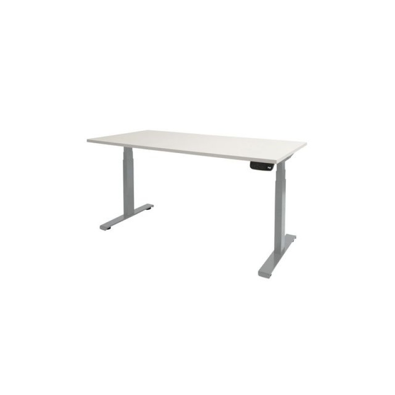 Bureau Dextroplus 180x80 krijtwit 25-alu