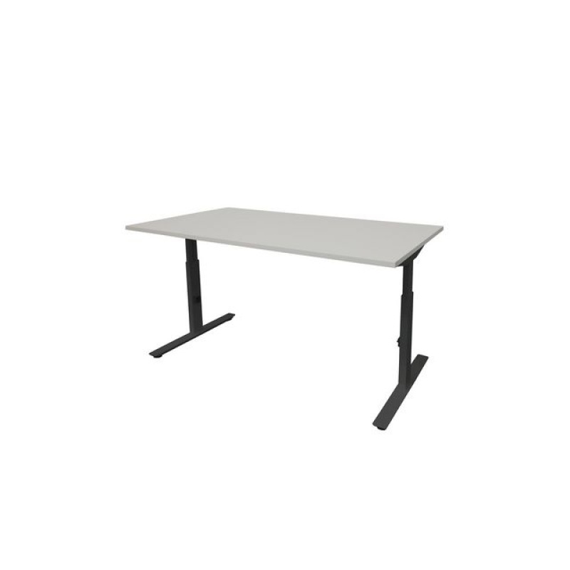 Bureau Linesto plus200x80 grijs zw