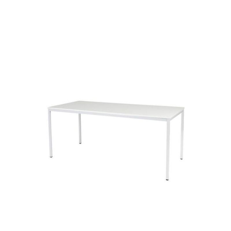 Bureau Domino basic 180x80 wit/w 25mm