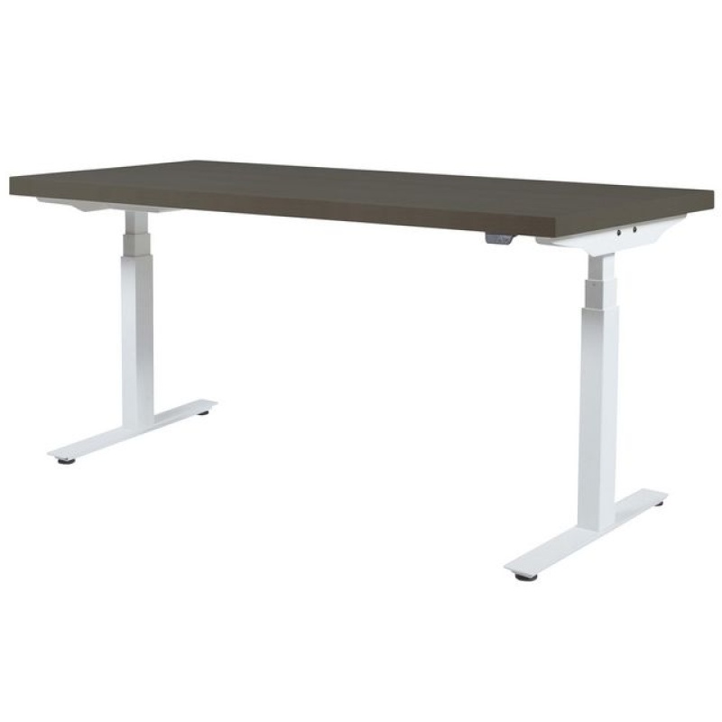 Bureau Dextroplus 180x80 logan 25mm-wit