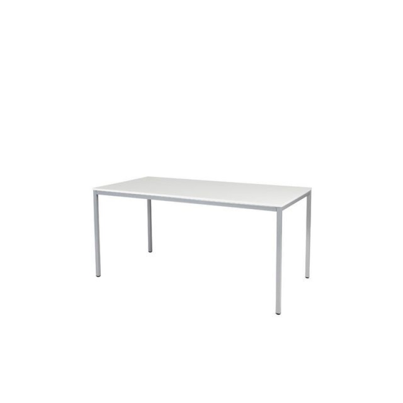 Bureau Domino basic 160x80 grij/a 25mm