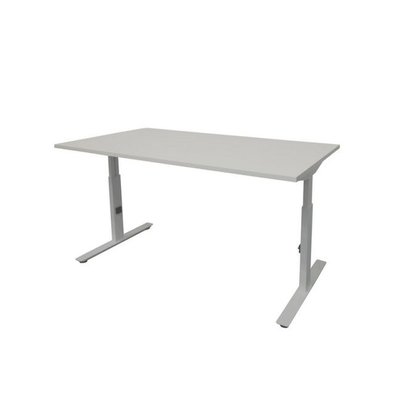 Bureau Linesto plus160x80 grijs alu