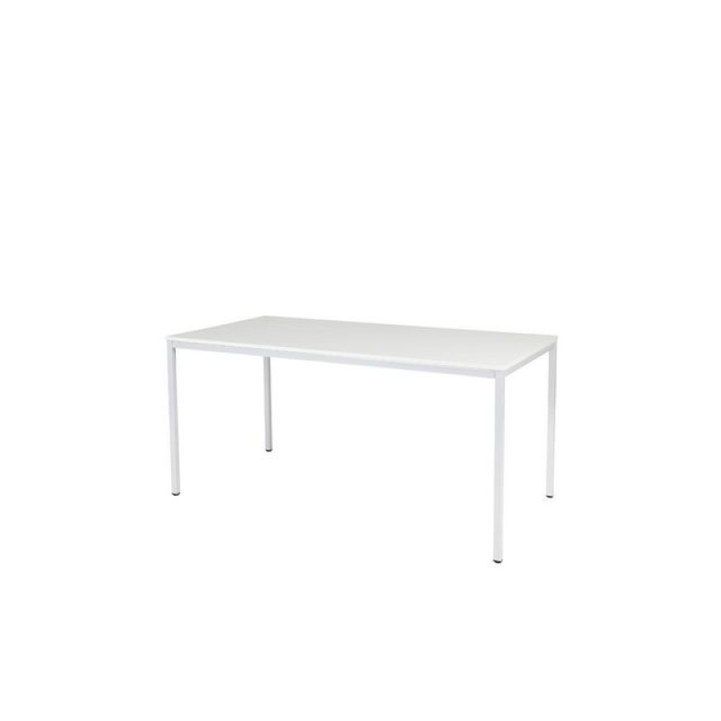 Bureau Domino basic 160x80 wit/w 25mm