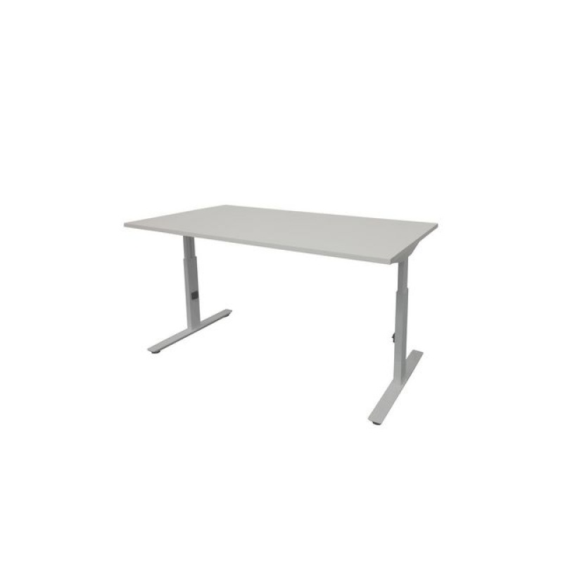 Bureau Linesto plus140x80 grijs alu