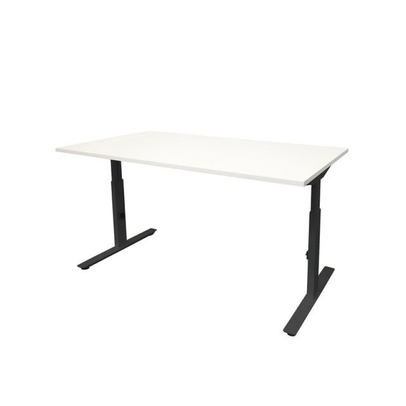 Bureau Linesto plus160x80 wit zw