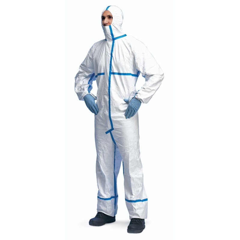 Wegwerpoverall Tyvek Cl plus wit XL/pk25
