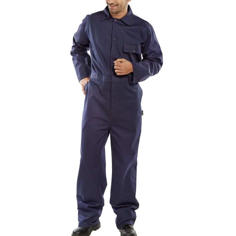 Overall Click Katoen marine 44