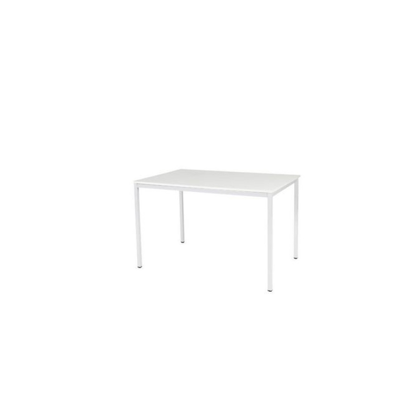 Bureau Domino basic 120x80 wit/w 25mm